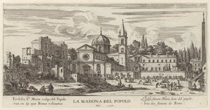 Die Madonna del Popolo von Israël Silvestre