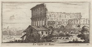 Das Kolosseum von Rom von Israël Silvestre