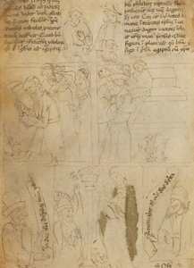 Die Zerstörung der ägyptischen Idole (verso)