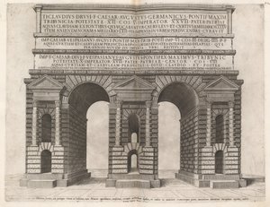 Bogen des Claudius-Aquädukts