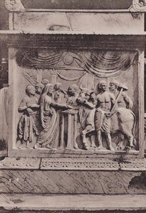 Ara Del Tempio Di Mercurio Di Vespasiano, Altar des Merkur- oder Vespasian-Tempels