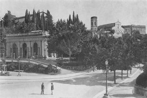 Florenz, Chiesa di San Miniato al Monte (s/w Foto)