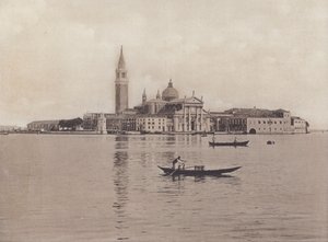 Isola S Giorgio (s/w Foto) von Italian Photographer