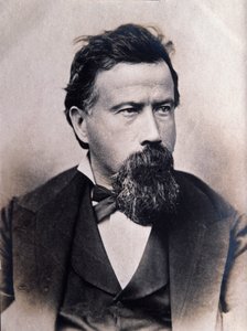 Porträt des italienischen Komponisten Amilcare Ponchielli (1834-1885) von Italian Photographer