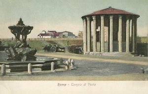 Rom, Italien, Tempio Di Vesta von Italian Photographer