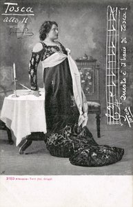 Szene aus Tosca von Italian Photographer