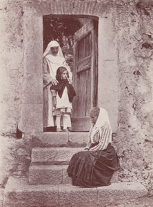 Sizilien: Am Klosterportal