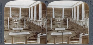 Das Haus der Vettii, Pompeji, aus The Underwood Travel Library, 1895