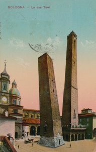 Die zwei Türme in Bologna, Italien