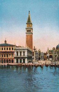 Venedig: Piazzetta S Marco vom Meer