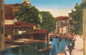 Venedig: Rio e Ponte S Trovaso Alle Zattere