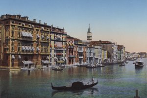 Venedig, Canal Grande, Fuga Alberghi von Italian Photographer