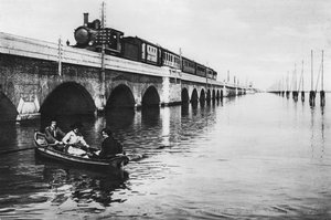 Venedig, Eisenbahnbrücke