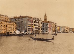 Venedig: Canal Grande, Hotels