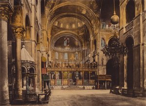 Venezia: Interno Chiesa S Marco