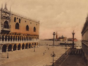 Venedig: Piazzetta (Farbfoto)
