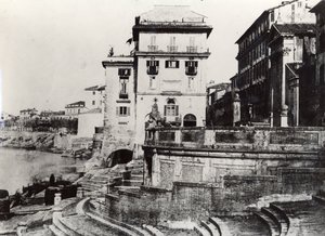 Ansicht des Porto di Ripetta