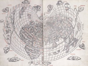 Eine Weltkarte, 1511