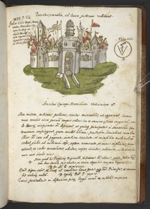 Prophezeiungen und Bilder des fünfzehnten Papstes, von Joachim von Fiore von Italian School