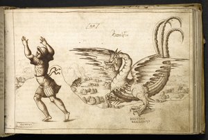 Drache aus 