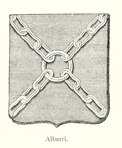 Alberti (Gravur) von Italian School