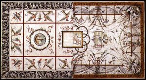 Alternative Entwürfe für eine neoklassizistische Decke, ca. 1800