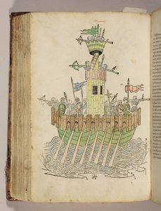 Eine Illustration aus De re militari (Über die Militärkunst) von Robertus Valturius (1413-1484) von Italian School