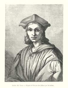 Andre del Sarte, Nach dem Selbstporträt in den Uffizien von Italian School