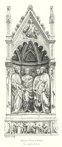 Antonio Nanni di Banco, Die vier Heiligen (Stich) von Italian School