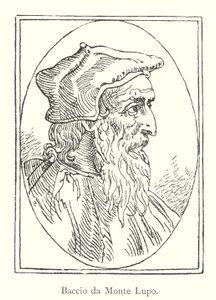 Baccio da Montelupo (Gravur) von Italian School