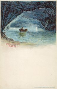Blaue Grotte, Capri von Italian School