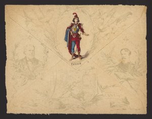 Cassio, aus Giuseppe Verdis Oper Otello, basierend auf William Shakespeares Stück von Italian School