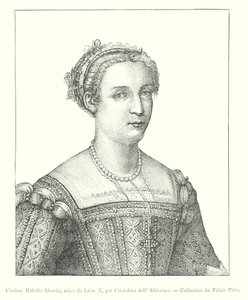 Clarisse Ridolfo Altoviti, Nichte von Leo X., von Cristoforo dell