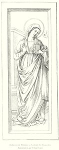 Sammlung von Florenz, Akademie der Schönen Künste, Verkündigung, von Filippo Lippi von Italian School