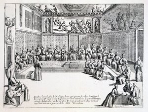 Rathaus des Dogen von Venedig, 1876 von Italian School