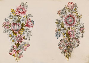 Entwurf für Blumensträuße