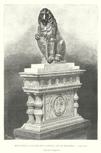 Donatello, Der Löwe von Florenz, genannt Le Mazocco von Italian School