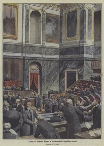 Wahl von Raymond Poincaré zum Präsidenten von Frankreich von Italian School