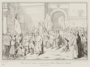 Fest zur Feier des Sieges über Ulrico, Patriarch von Aquileia von Italian School