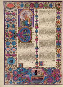 Das Buch Exodus, aus der Borso d