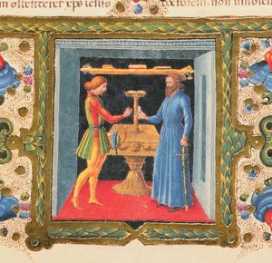 Brief des Paulus an Timotheus, aus der Borso d