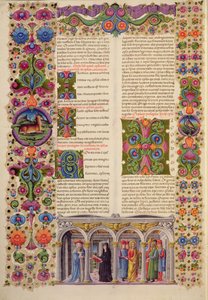 Buch von Jakob, aus der Borso d