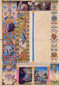 Genesis. Schöpfung des Universums, aus der Borso d