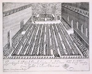 Großer Rat der Republik Venedig in Sitzung, 1876 von Italian School