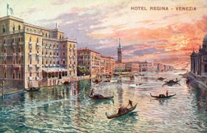 Hotel Regina, Venedig von Italian School