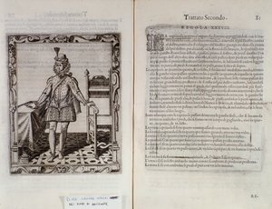 Wie man die Capriola tanzt Doppelseite von Le Gratie d