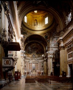 Innenansicht der Jesuitenkirche Gesù von Italian School