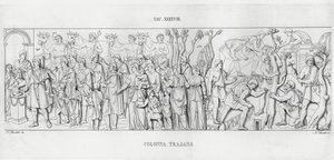 Die Trajanssäule von Italian School