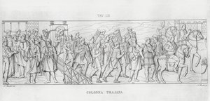 Die Trajanssäule von Italian School