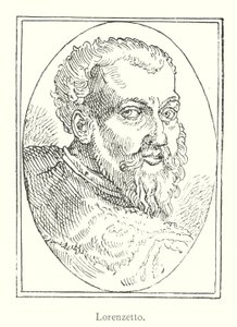 Lorenzetto (Gravur) von Italian School